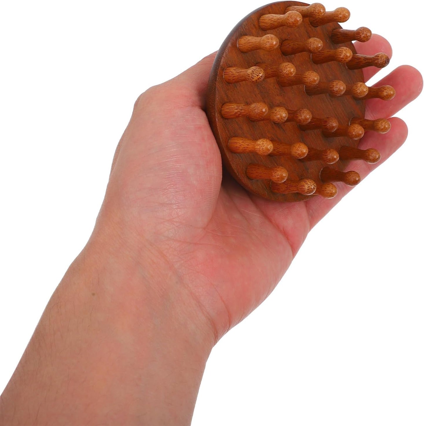 MultiFunctional Sandalwood Massage Comb  Scalp Stimulator  Body Guasha Tool 3