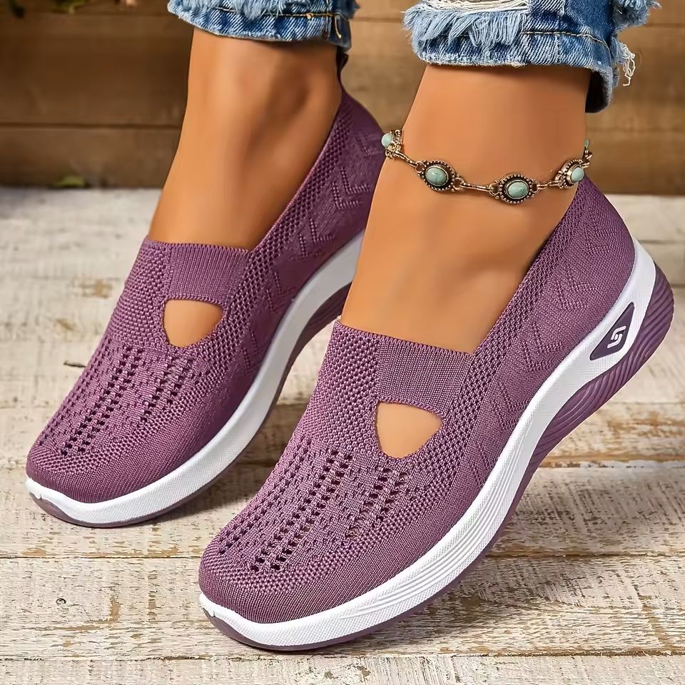 Womens Mesh Orthopedic Sneakers With Non Slip Sole And Breathable Comfort 5