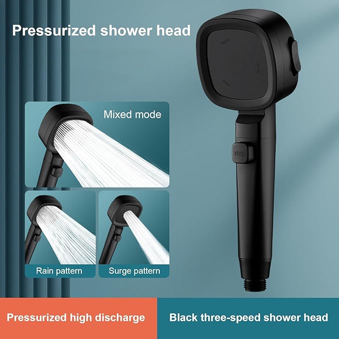Xiaomi High Pressure Shower Head  3Mode Adjustable Sprayer For Efficient SpaLike Showers 9