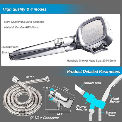 Xiaomi High Pressure Shower Head  3Mode Adjustable Sprayer For Efficient SpaLike Showers 4