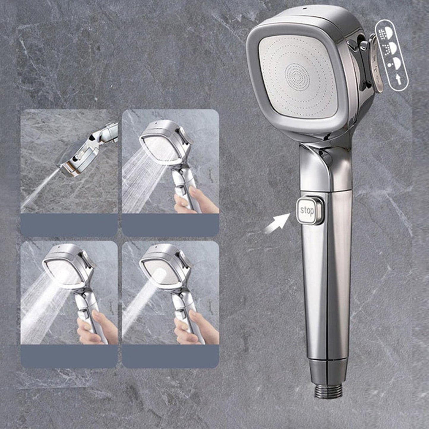 Xiaomi High Pressure Shower Head – 3-Mode Adjustable Sprayer for Efficient, Spa-Like Showers