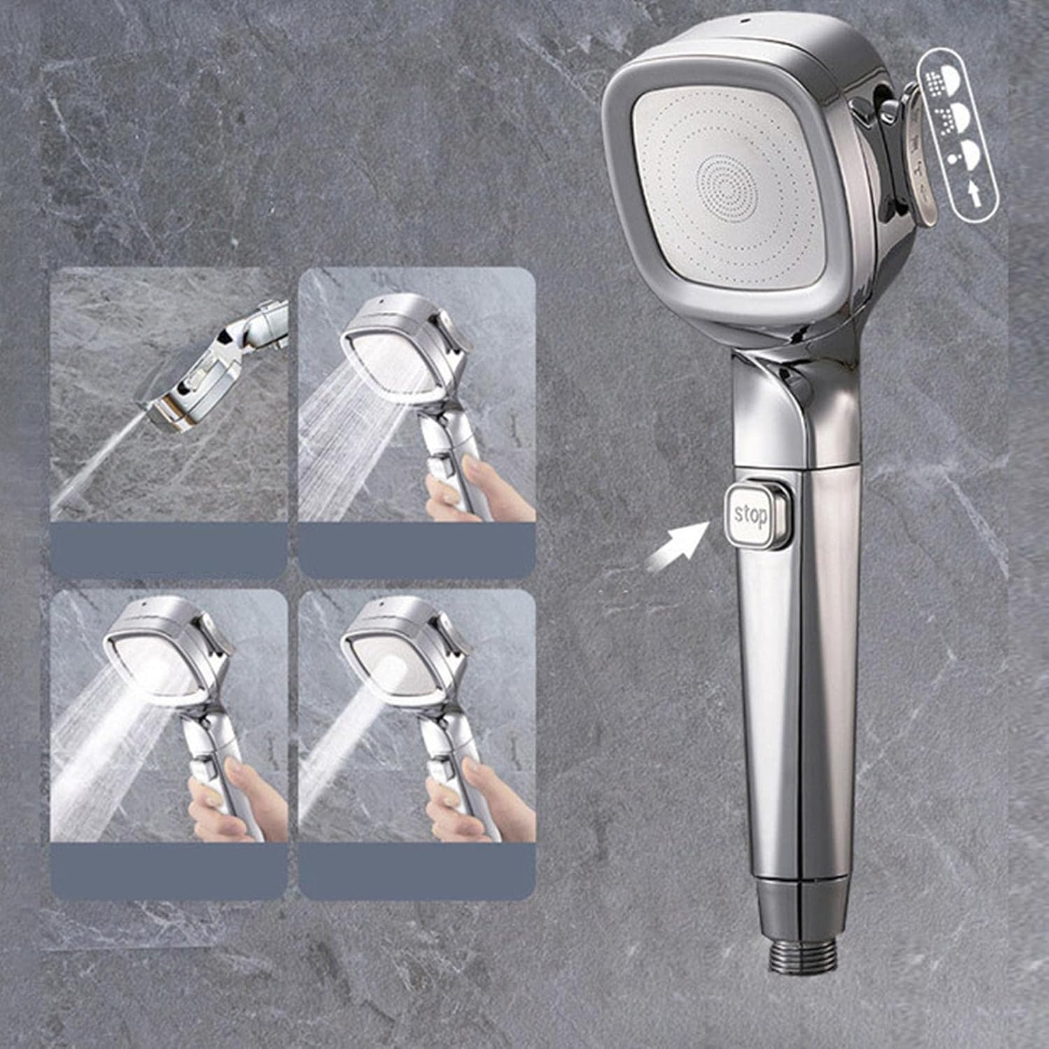 Xiaomi High Pressure Shower Head – 3-Mode Adjustable Sprayer for Efficient, Spa-Like Showers