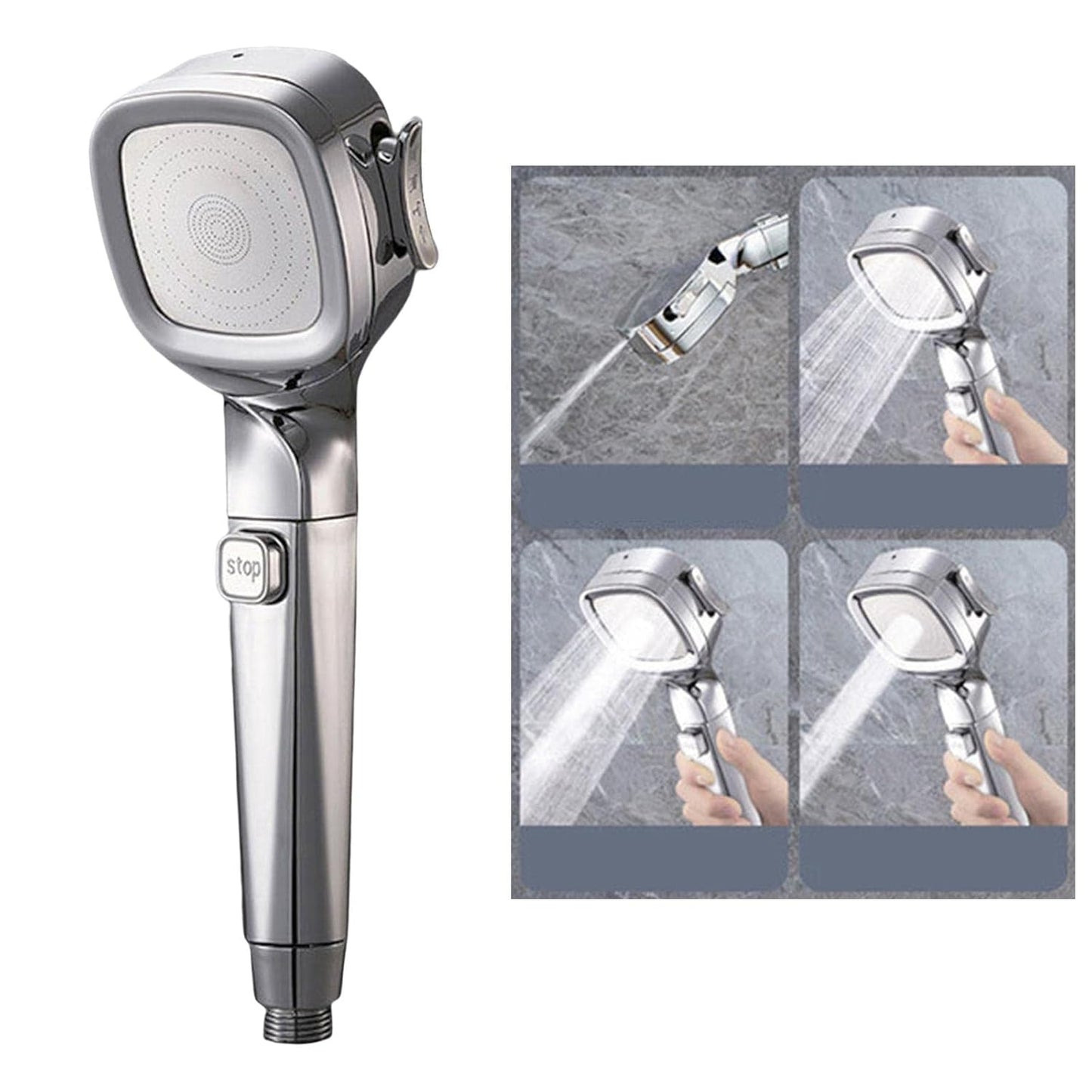 Xiaomi High Pressure Shower Head  3Mode Adjustable Sprayer For Efficient SpaLike Showers 7