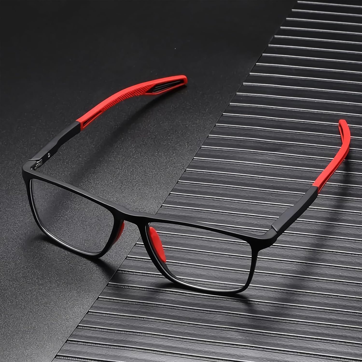 Ultralight Anti-Blue Light Reading Glasses – TR90 Sports Eyewear for Men & Women (Diopters +1.0 to +4.0)
