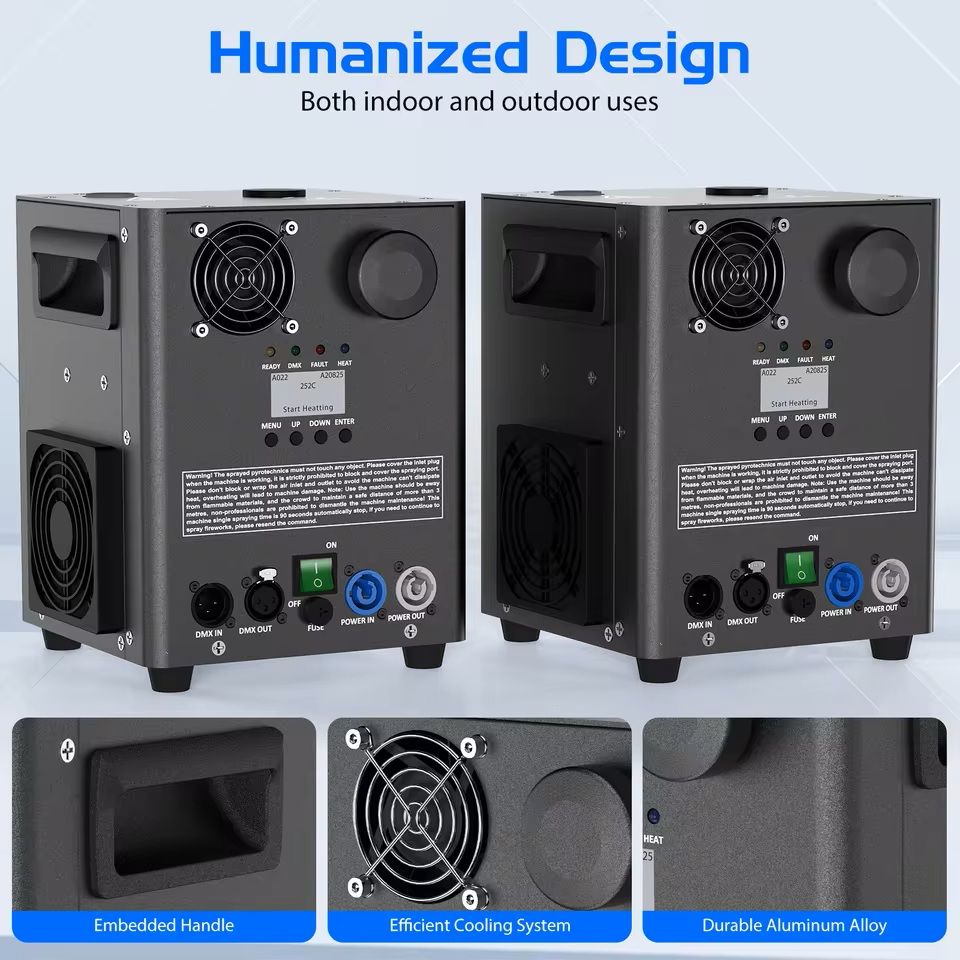 800W Cold Spark Machine For Events And Stage Effects 5