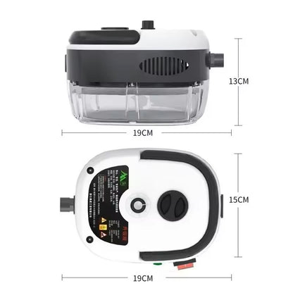 2500W HighPressure Steam Cleaner For Deep Sanitizing And Home Detailing 0