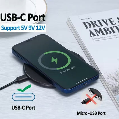 300W Fast Wireless Charging Pad For IPhone Samsung  More 3