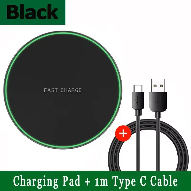 300W Fast Wireless Charging Pad For IPhone Samsung  More 5