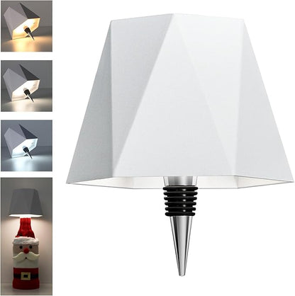 Wireless Bottle Table Lamp  Touch Control Night Light With 3 Color Modes  Stepless Dimming 16