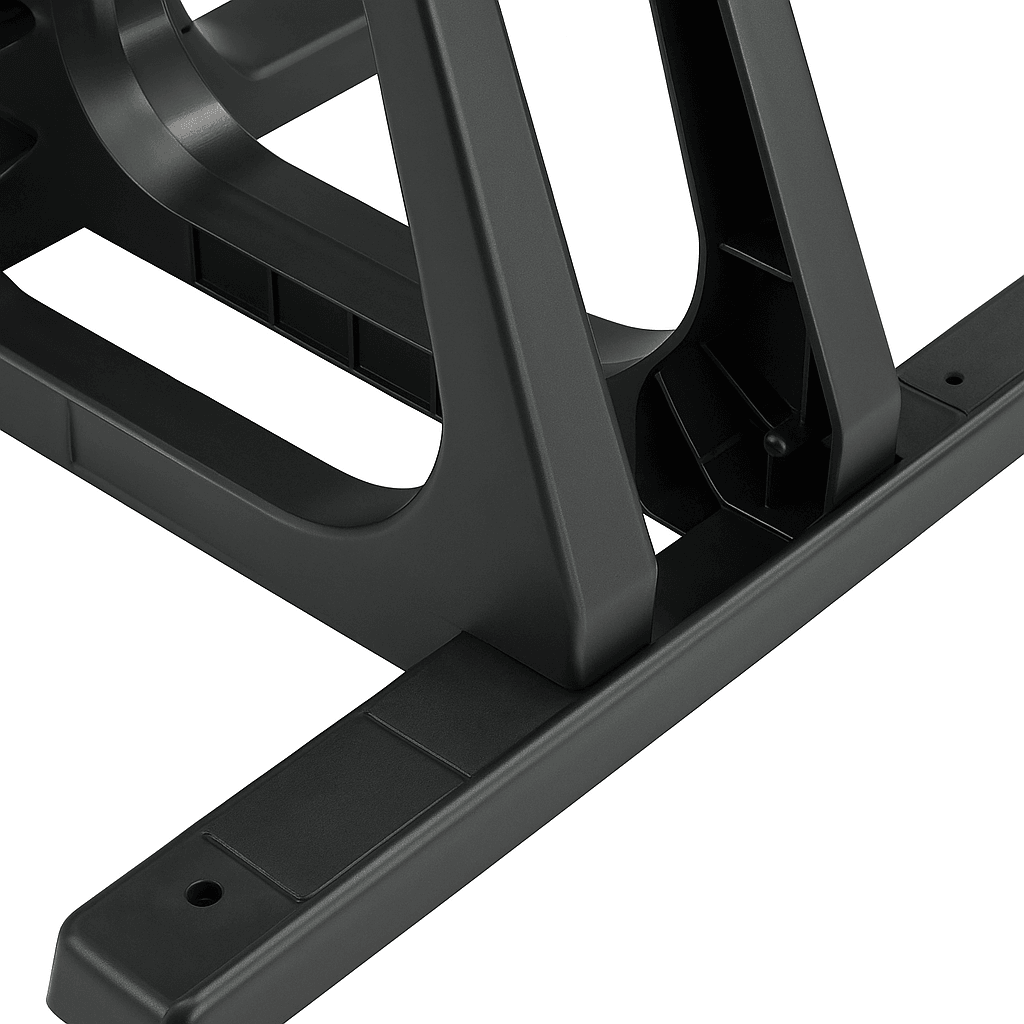 Portable Floor Bike Stand For Smaller Bikes Lightweight Easy Storage 4