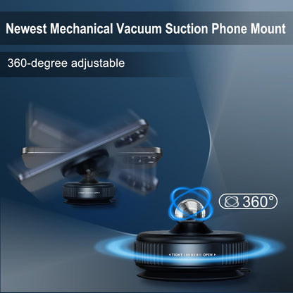 Xiaomi 360 Magnetic Car Phone Holder  Vacuum Suction Mount For Dashboard Windshield  Desktop Use 1