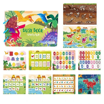 Montessori Baby Busy Book My First Quiet Book For Toddlers  Early Learning  Matching Game Toy For K
