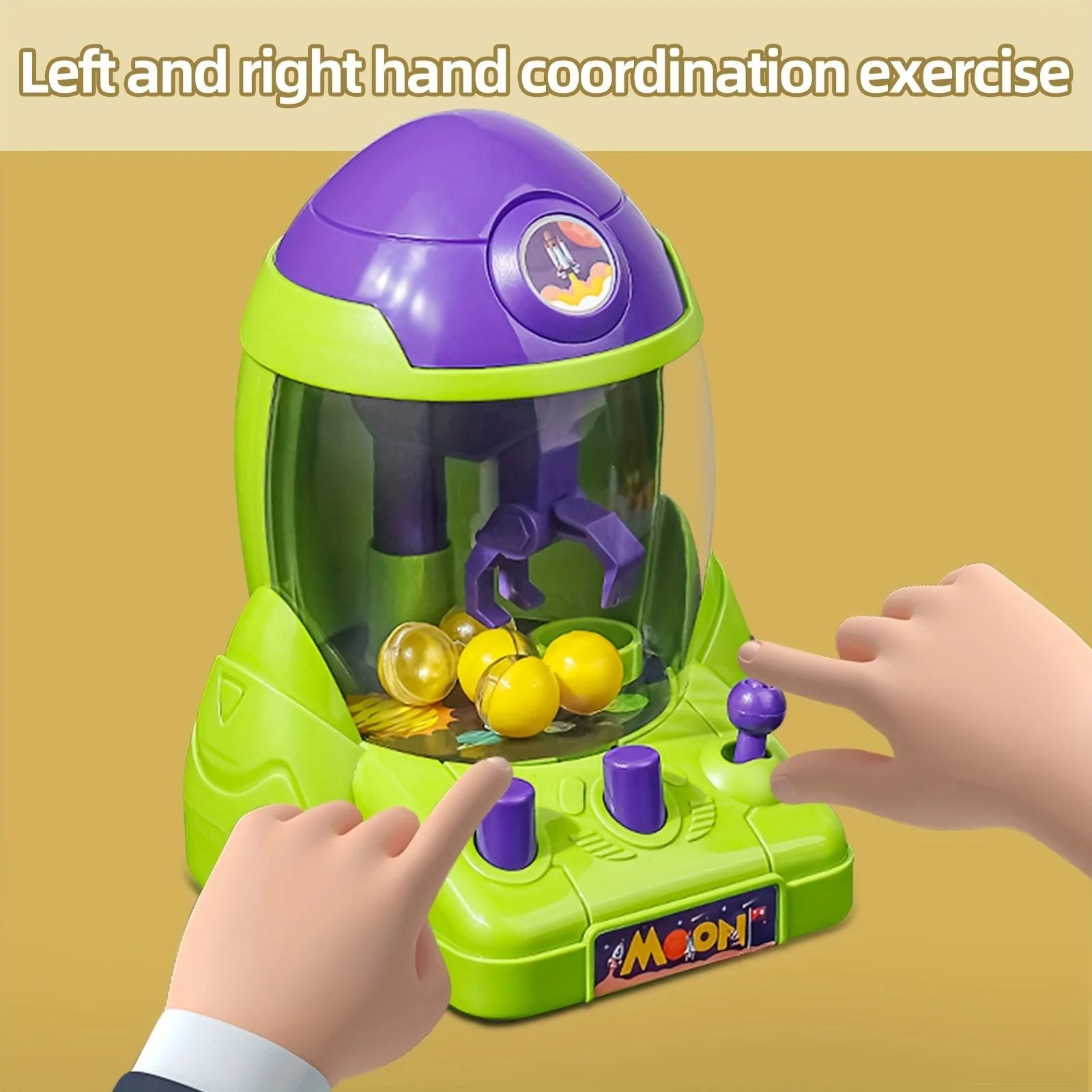 Space Rocket Crawler Interactive Ball Pincer  Egg Twister Toy  Perfect Holiday Gift For Children 1