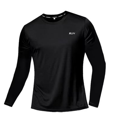 Mens Ice Silk Long Sleeve TShirt  QuickDry Breathable Sun Protection 11