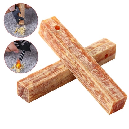 Outdoor Fire Making Tools, Pine Fire Starter Equipment, Natural Resin Firewood for BBQ, Survival, Hiking, Bushcraft