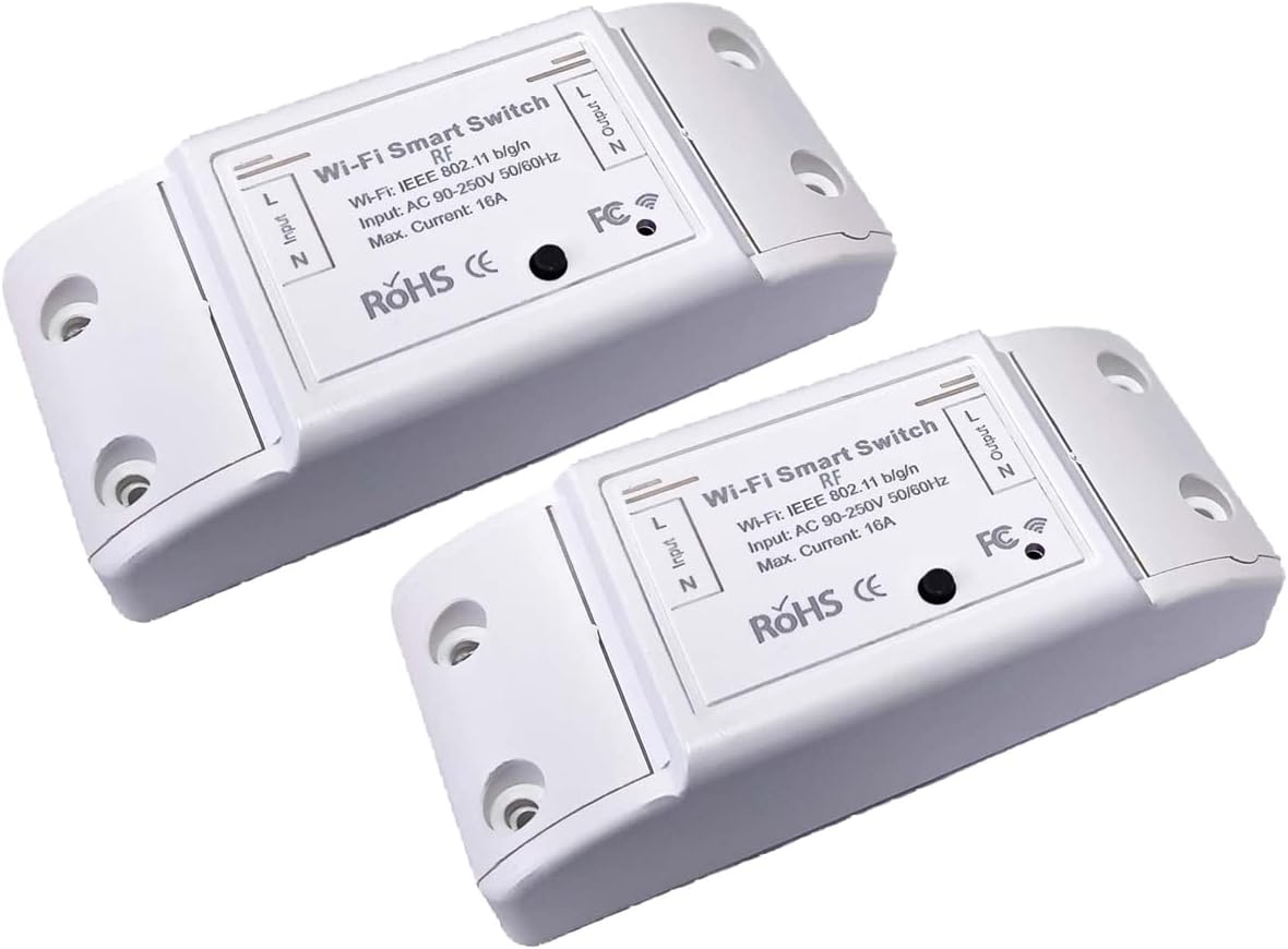 16A WiFi Smart Switch  Wireless Relay Breaker With Alexa  Google Home Voice Control eWeLink Compati 5