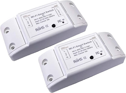 16A WiFi Smart Switch  Wireless Relay Breaker With Alexa  Google Home Voice Control eWeLink Compati 5