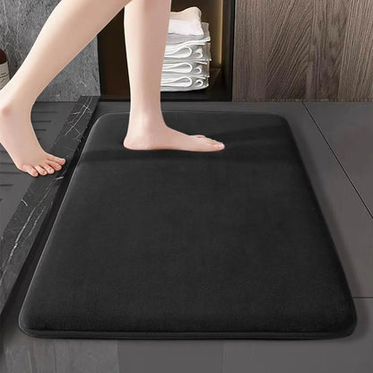 Super Absorbent Floor Mat  AntiSlip Coral Velvet Bathroom Rug QuickDry Bath Mat For Doorways  Showe 7
