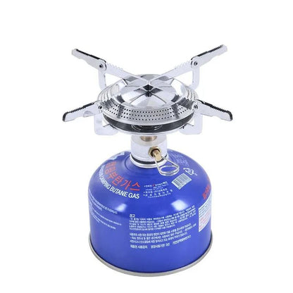 Windproof Camping Gas Stove Portable Foldable Backpack Stove With Piezo Ignition For Outdoor Cookin 1