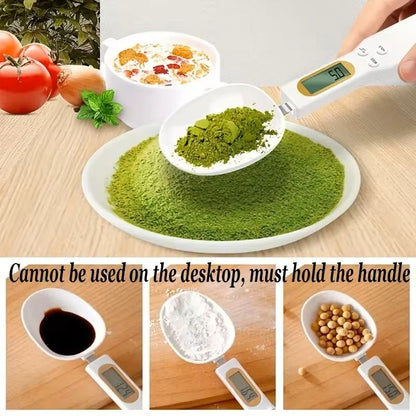 Mini Digital Spoon Scale LCD Kitchen Measuring Tool for Coffee Flour and Powder