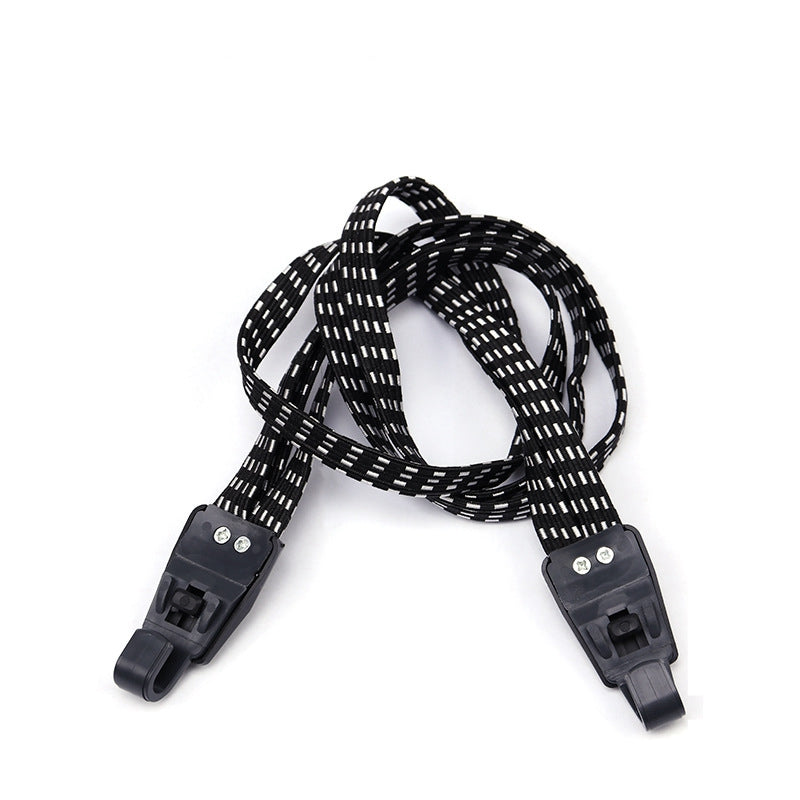 Heavy Duty Bicycle Luggage Ropes Elastic Rubber Straps With Hooks For Mountain Bike Racks  Bags 1