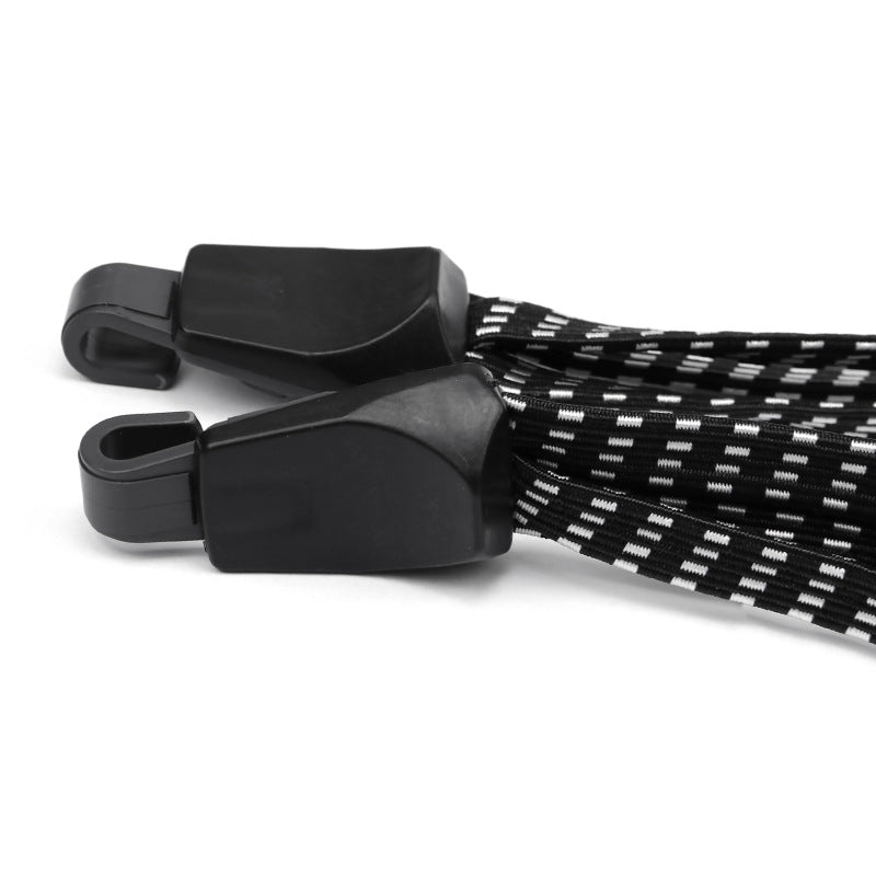 Heavy Duty Bicycle Luggage Ropes Elastic Rubber Straps With Hooks For Mountain Bike Racks  Bags 3