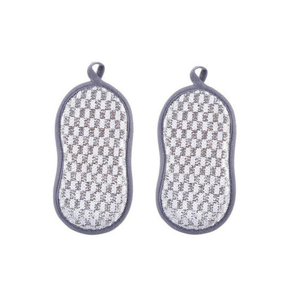HeavyDuty DoubleSided Sponge Scrubber Ideal For Kitchen Dishwashing  Cleaning Tasks 8