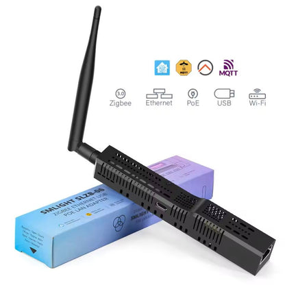 Zigbee 3 Gateway Ethernet USB WiFi Coordinator with PoE for Home Automation