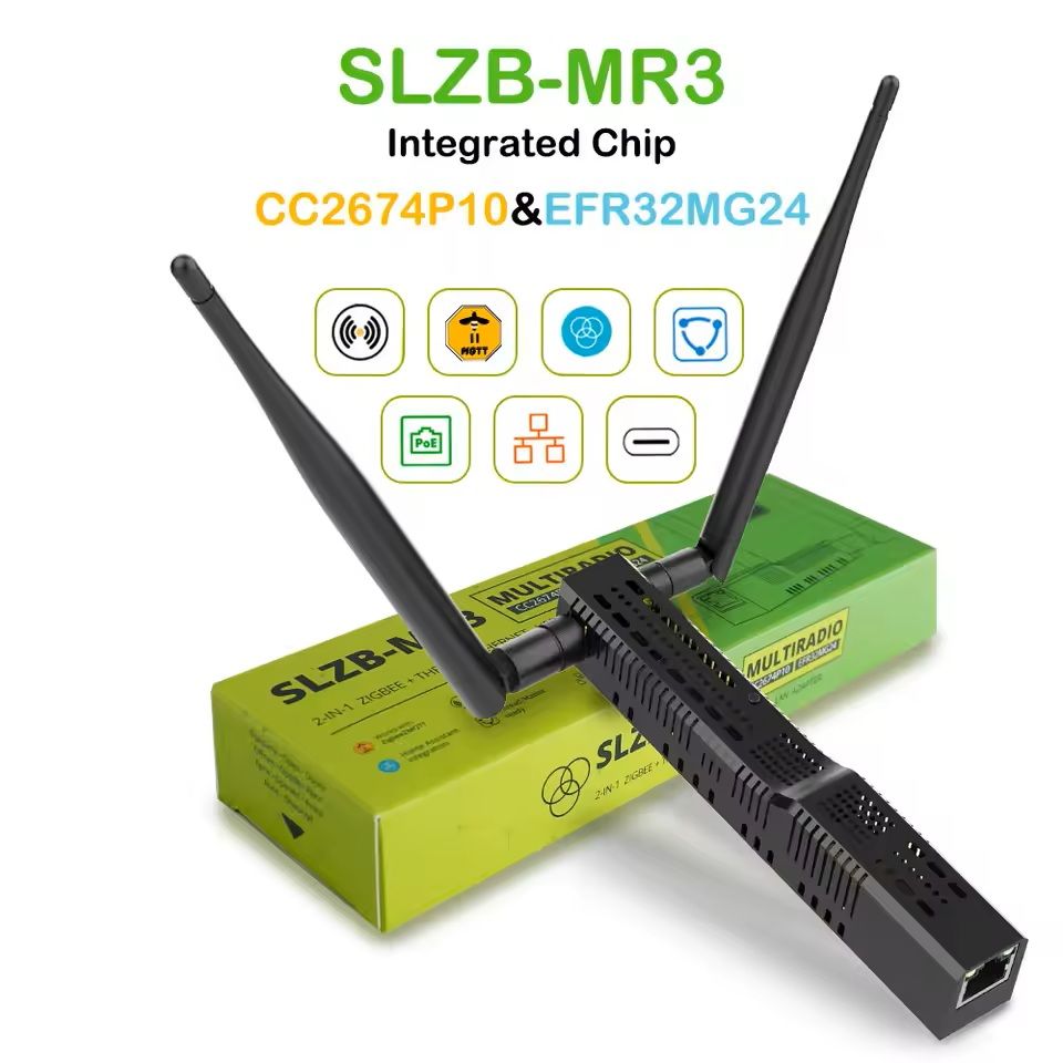 Zigbee 3 Gateway Ethernet USB WiFi Coordinator With PoE For Home Automation 10