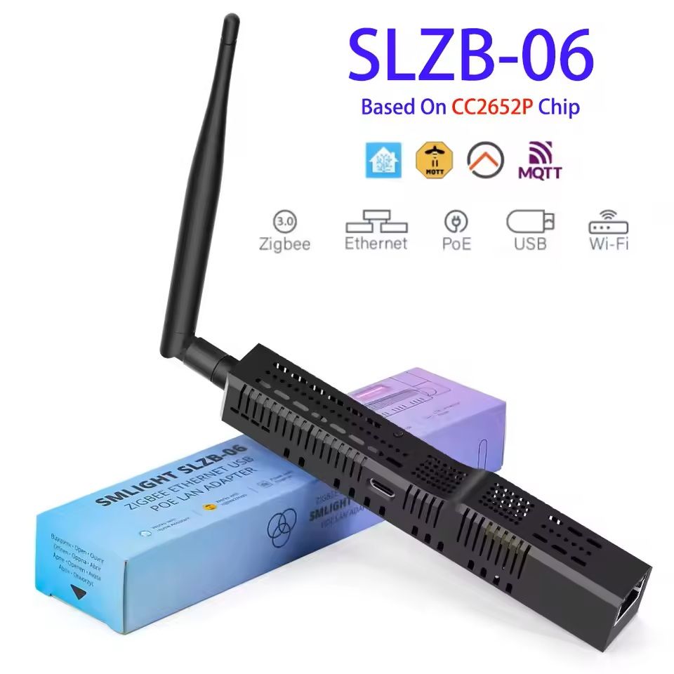 Zigbee 3 Gateway Ethernet USB WiFi Coordinator With PoE For Home Automation 2