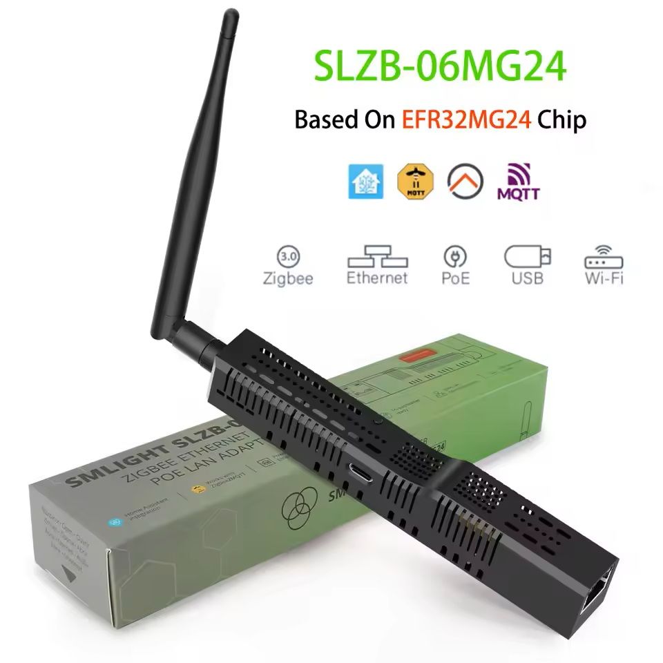 Zigbee 3 Gateway Ethernet USB WiFi Coordinator With PoE For Home Automation 6