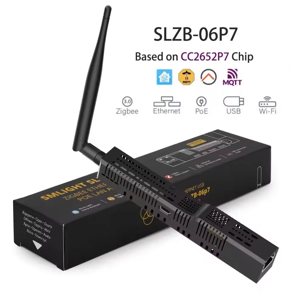 Zigbee 3 Gateway Ethernet USB WiFi Coordinator With PoE For Home Automation 8
