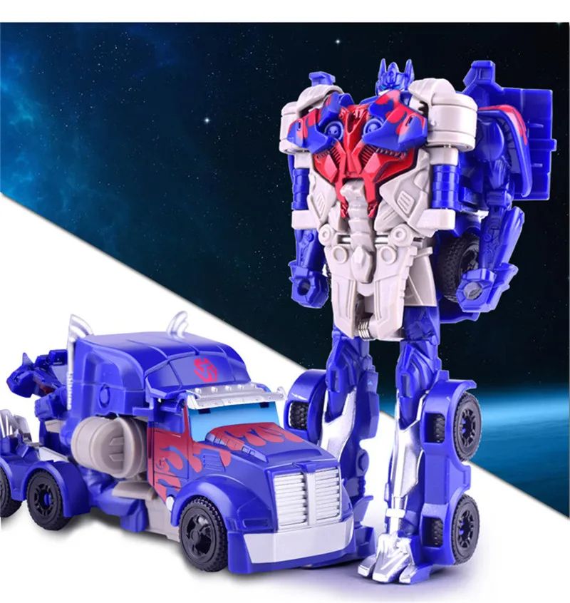 Mini Metamorphic Car Robot Toy For Kids Educational Action Doll Transformation Vehicle Children Bir 1