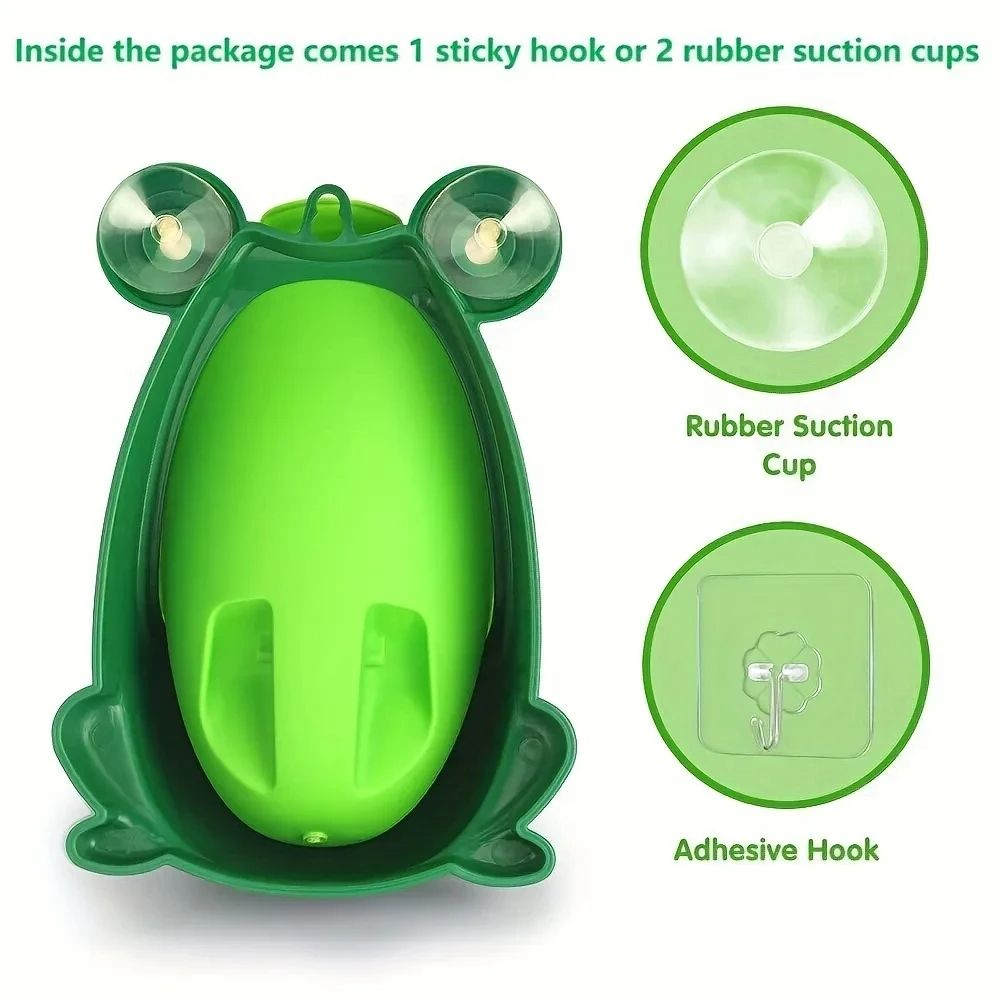 Cute Frog Potty Training Urinal For Boys With Fun Aiming WallMounted Toilet Urinal Trainer For Todd 1