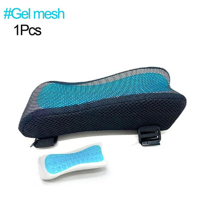 Office Chair Armrest Pad Elbow Pillow Memory Foam Cooling Gel Support Cushion For Gaming Chair Home 7