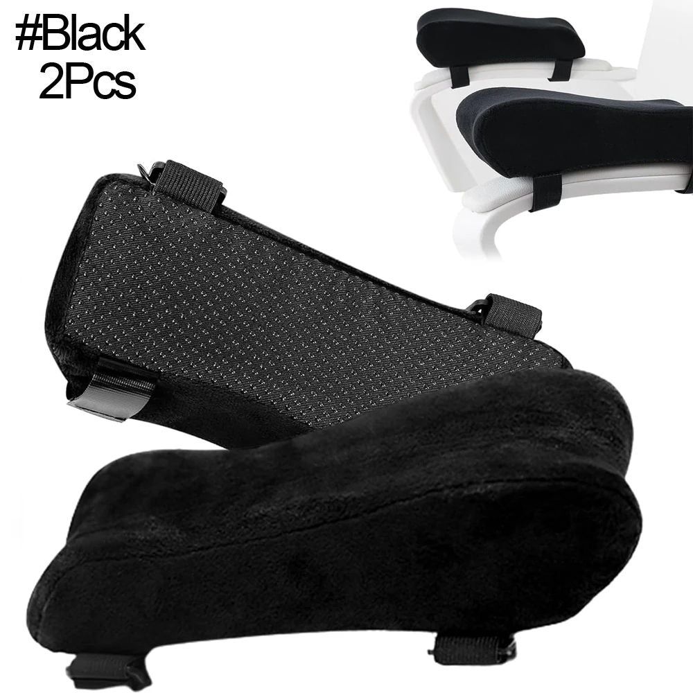 Office Chair Armrest Pad Elbow Pillow Memory Foam Cooling Gel Support Cushion For Gaming Chair Home 8