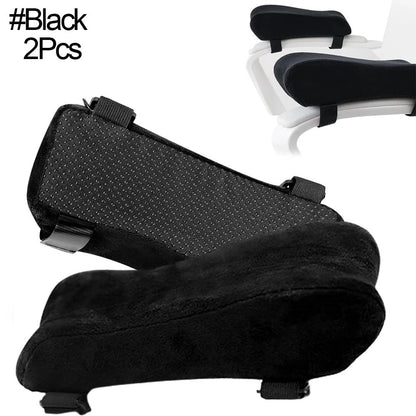 Office Chair Armrest Pad Elbow Pillow Memory Foam Cooling Gel Support Cushion For Gaming Chair Home 8