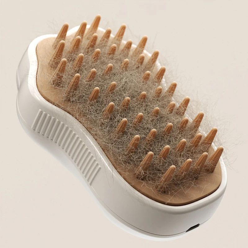 Electric Pet Grooming Brush Cat Steam Hair Comb Dog Massage Tool With Spray Function For Bath Shedd 5