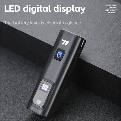 Portable 400 Lumen Bicycle Headlight Intelligent Light Sensing Front Light With Quick Release 1