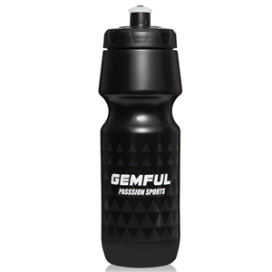 Bike Water Bottle, BPA-Free Squeeze Drink Cup, 24oz Lightweight Reusable Plastic for Sports & Cycling