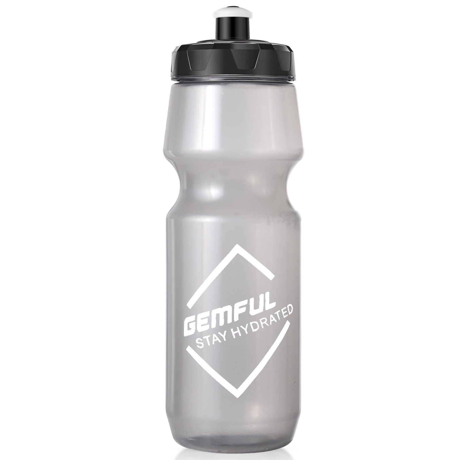 Bike Water Bottle, BPA-Free Squeeze Drink Cup, 24oz Lightweight Reusable Plastic for Sports & Cycling