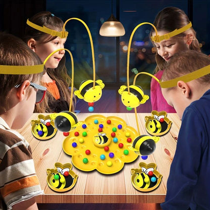 Little Bumblebee Magnetic Fishing Puzzle Board Game, Educational Toy for Kids, Family Interactive Play, Ideal Christmas