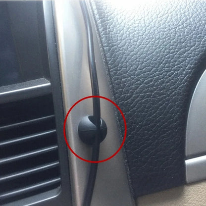 Fixing Clip for Charging Cables, Car Accessories Table Hub Organizer for Headphone and Charger Tangle Control