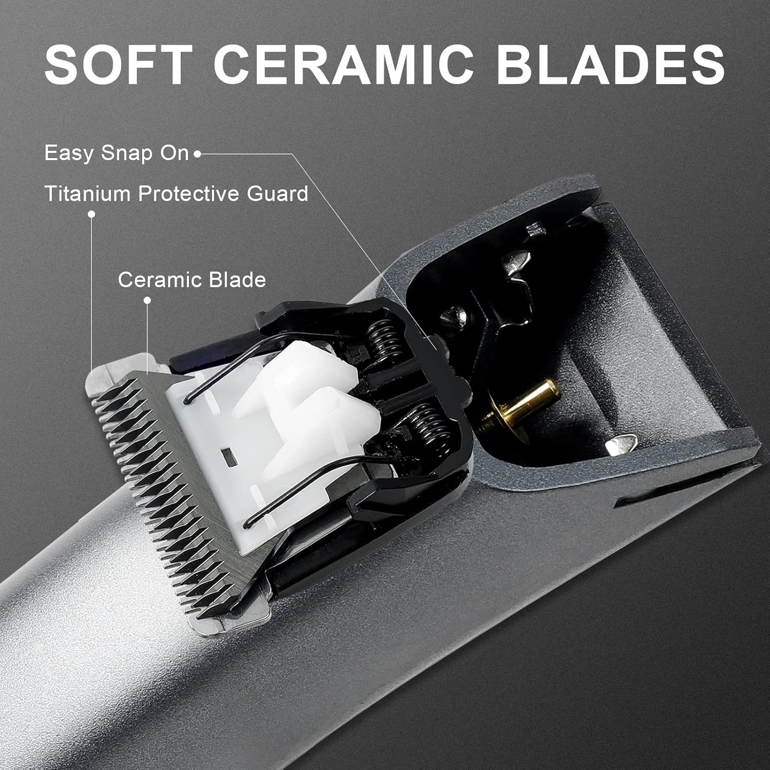 Electric Groin  Body Hair Trimmer For Men  Waterproof Groomer With Replaceable Ceramic Blade 2