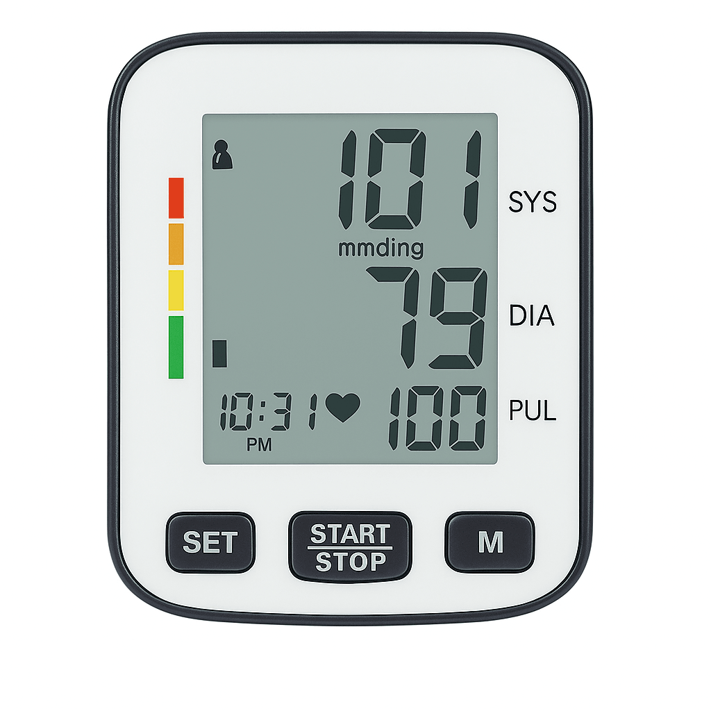 Automatic OneTouch Wrist Blood Pressure And Pulse Monitor With Case 1