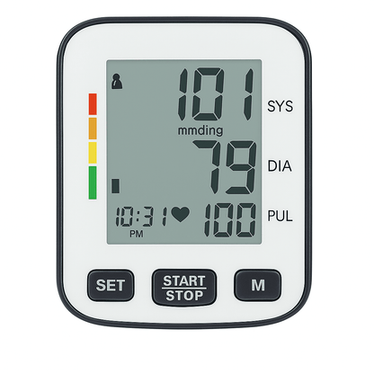 Automatic OneTouch Wrist Blood Pressure And Pulse Monitor With Case 1