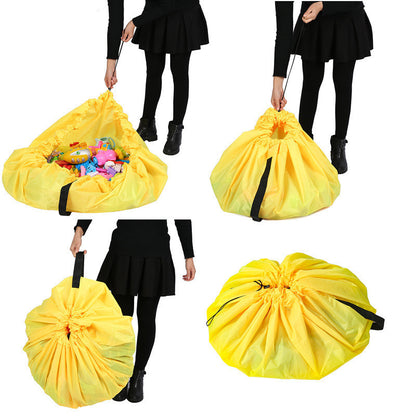 Portable Kids Toy Storage Bag  Play Mat Multifunctional Building Blocks Organizer For Christmas Gif 2
