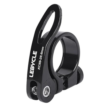 Lebycle Ultralight Aluminum Quick Release Bike Seat Post Clamp For Road  MTB 4