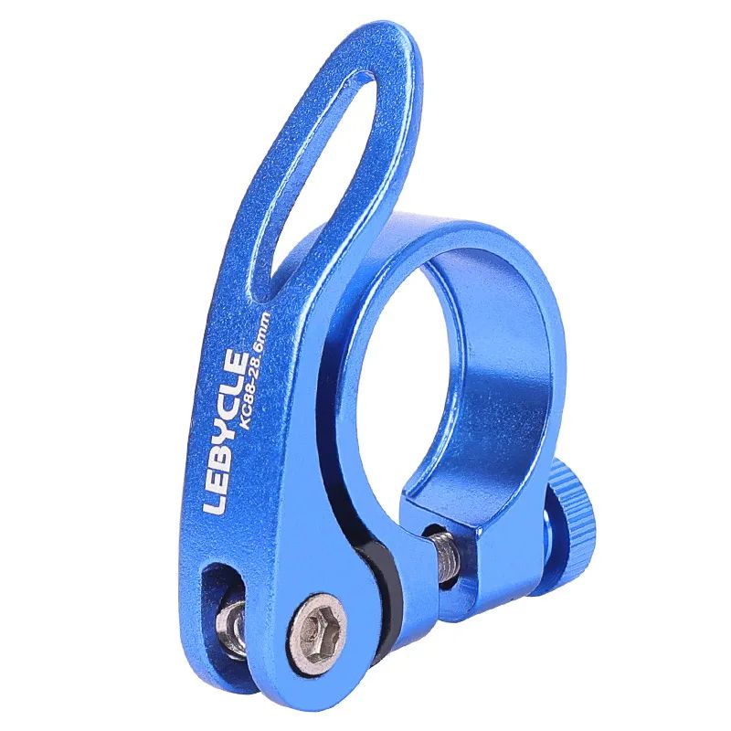 Lebycle Ultralight Aluminum Quick Release Bike Seat Post Clamp For Road  MTB 5