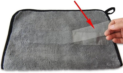 Thick Microfiber Car Cleaning Towels  Ultra Soft Double Layer Drying Cloths 126pcs Set 7